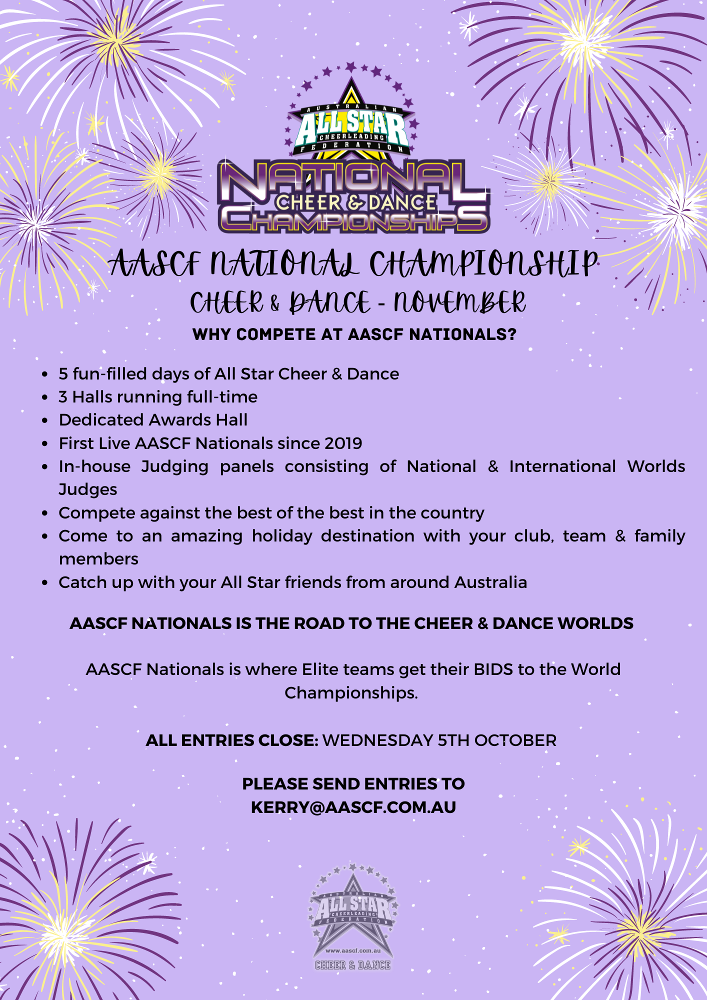 AASCF Nationals Australian All Star Cheerleading Federation P/L